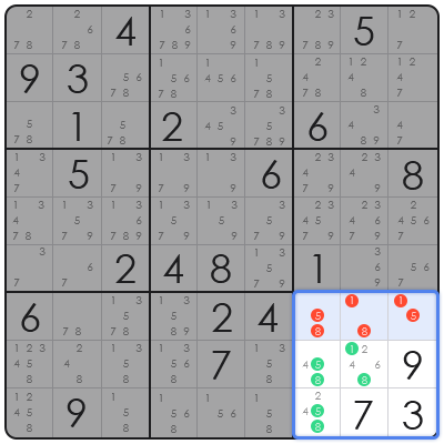 sudoku x wings explain